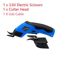 CraftedDwelling Cordless Electric Scissors