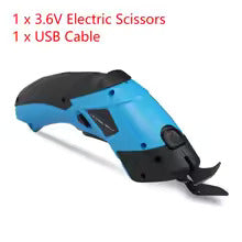 CraftedDwelling Cordless Electric Scissors