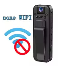 CraftedDwelling Mini camera night vision small wireless policial body cam micro voice video recorder secret police wearable ir bodycam discreet